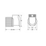 38969-D-01.jpg PX-2, PRESA CORRENTE PER USO ESTERNO, 12/24V