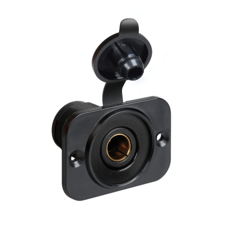 39007-D-01.jpg EXT-6, PRESA CORRENTE DIN, MONTAGGIO AD INCASSO, 12/24V