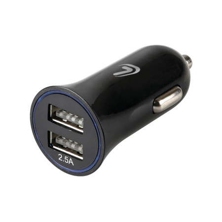 39012-S-02.jpg CARICABATTERIA 2 PORTE USB - 2500 MA - 12/24V