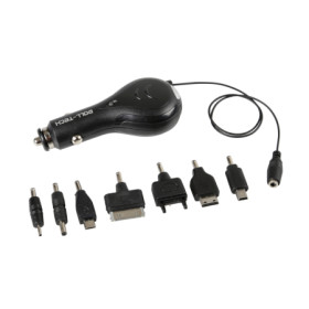 39020-S-02.jpg CARICABATTERIA MULTIPRESA CON 1 PORTA USB - 1000 MA - 12/24V