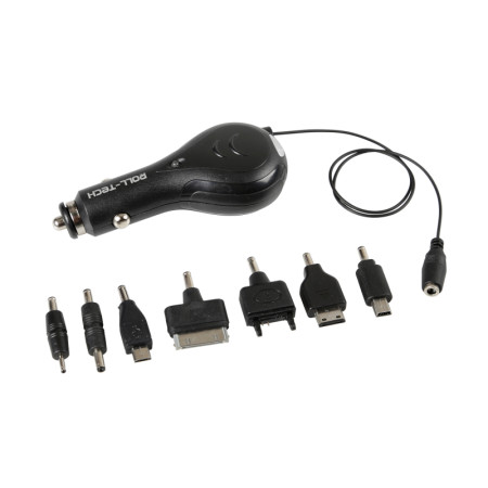 39020-S-02.jpg CARICABATTERIA MULTIPRESA CON 1 PORTA USB - 1000 MA - 12/24V