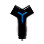 39021-S-01.jpg CARICABATTERIA 2 PORTE USB CON CIRCUITI SEPARATI - 800/2100 MA - 12/24V