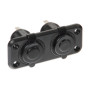 39037-S-02.jpg EXT-2, DOPPIA PRESA CORRENTE, MONTAGGIO AD INCASSO, 12/24V