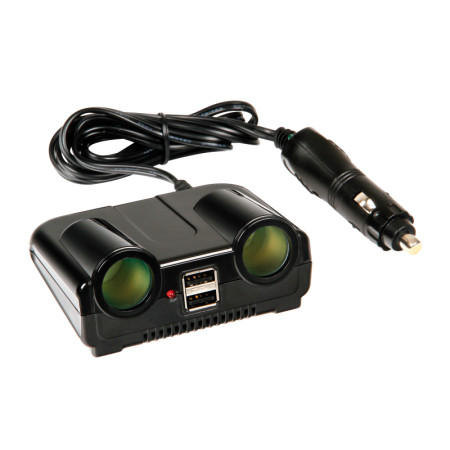 39039-S-02.jpg POWER CENTER, PRESA CORRENTE DOPPIA CON USB, 12/24V