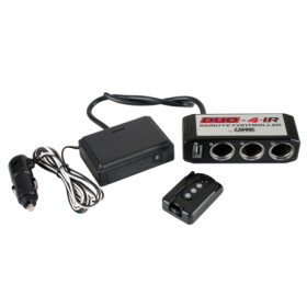 39046-A-01.jpg DUO-4, PRESA CORRENTE TRIPLA, USB, TELECOMANDO, 12V