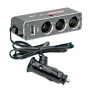 39048-S-01.jpg DUAL-POWER, PRESA CORRENTE TRIPLA CON USB, 12/24V