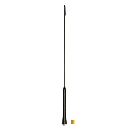 40244-D-01.jpg CHROME-RING, STELO RICAMBIO ANTENNA - 41 CM - Ø 5-6 MM