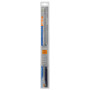 40244-C-01.jpg CHROME-RING, STELO RICAMBIO ANTENNA - 41 CM - Ø 5-6 MM