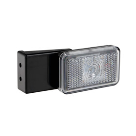 Luce ingombro a led con catarifrangente e staffa, 41561-S-01.jpg Luce ingombro a led con catarifrangente e staffa,