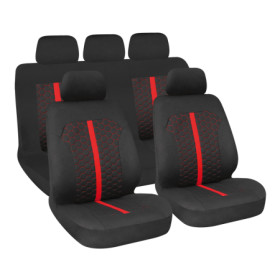 Stinger, set fodere coordinate - nero/rosso 54688-C-01.jpg Stinger, set fodere coordinate - nero/rosso