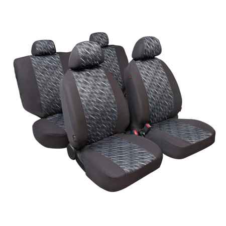 54860-C-01.jpg GRAFFIO BASIC-FIT, SET FODERE COORDINATE IN JACQUARD, UNIVERSALI - ANTRACITE