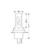 57807-S-01.jpg 12/24V HALO LED SERIE 11 QUICK-FIT - (H4) - 15W - P43T - 2 PZ  - SCATOLA