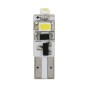 L108.jpg 12V HYPER-LED 3 - 3 SMD X 1 CHIP - (T5) - W2X4,6D - 2 PZ  - SCATOLA - BIANCO