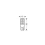 L109.jpg 10/30V MEGA-LED 24 - 24 SMD X 1 CHIP - (T10) - W2,1X9,5D - 2 PZ  - D/BLISTER - BIANCO