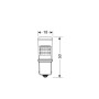 L096.jpg 12/28V LED SERIES - 48 SMD X 1 CHIP - (P21W) - BA15S - 1 PZ  - D/BLISTER - BIANCO - DOPPIA POLARITÀ