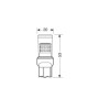 57939-S-01.jpg 12V MEGA-LED 48 - 48 SMD X 1 CHIP - (W21W) - W3X16D - 1 PZ  - D/BLISTER - BIANCO