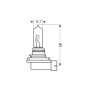 57952-S-01.jpg 12V LAMPADA ALOGENA BLU-XE - H9 - 65W - PGJ19-5 - 2 PZ  - SCATOLA