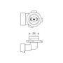 F014.jpg 12V LAMPADA ALOGENA BLU-XE - H12 - 53W - PZ20D - 2 PZ  - SCATOLA PLAST.