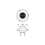 PX26d.jpg 12V LAMPADA ALOGENA - (H7) - 100W - PX26D - 1 PZ  - SCATOLA
