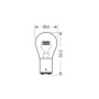 58059-S-01.jpg 12V RED DYED GLASS, LAMPADA 2 FILAMENTI - (P21/5W) - 21/5W - BAY15D - 2 PZ  - D/BLISTER