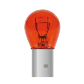 A001.jpg 12V RED DYED GLASS, LAMPADA 2 FILAMENTI - (P21/5W) - 21/5W - BAY15D - 2 PZ  - D/BLISTER