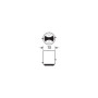 BAZ15d.jpg 12V LAMPADA 2 FILAMENTI - P21/4W - 21/4W - BAZ15D - 2 PZ  - SCATOLA