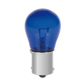 12V BLUE DYED GLASS, LAMPADA 1 FILAMENTO - (P21W) - 21W - BA15S - 2 PZ  - SCATOLA - BLU A002.jpg 12V BLUE DYED GLASS, LAMPADA 1 FILAMENTO - (P21W) - 21W - BA15S - 2 PZ  - SCATOLA - BLU