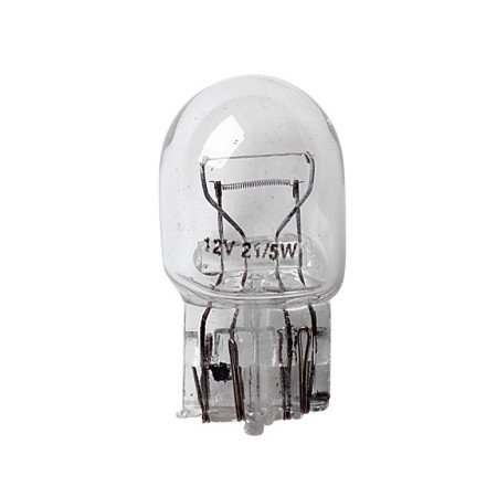 A011.jpg 12V LAMPADA CON ZOCCOLO VETRO - W21/5W - 21/5W - W3X16Q - 2 PZ  - SCATOLA