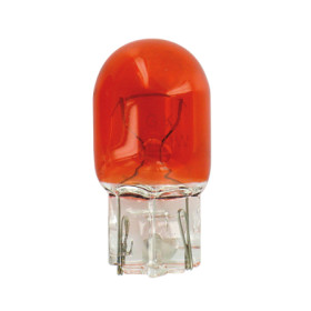 A010.jpg 12V LAMPADA CON ZOCCOLO VETRO - WY21W - 21W - W3X16D - 2 PZ  - SCATOLA - ARANCIO