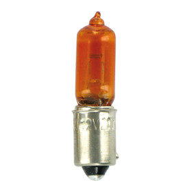 A008.jpg 12V LAMPADA ALOGENA MICRO - H21W - 21W - BAY9S - 2 PZ  - SCATOLA - ARANCIO