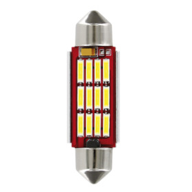 10/30V LED SERIES - 12 SMD X 1 CHIP - 12X41 MM - SV8,5-8 - 1 PZ  - D/BLISTER - BIANCO - DOPPIA POLARITÀ - RESISTENZA INCORPORATA L120.jpg 10/30V LED SERIES - 12 SMD X 1 CHIP - 12X41 MM - SV8,5-8 - 1 PZ  - D/BLISTER - BIANCO - DOPPIA POLARITÀ - RESISTENZA IN