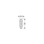 58130-S-01.jpg 12V LAMPADA SILURO - 8X28 MM - 5W - SV7-8 - 2 PZ  - SCATOLA