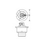P32d-3.jpg LAMPADA HID XENON 6.000°K - D2R - 35W - P32D-3 - 1 PZ  - SCATOLA