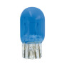 A011.jpg 12V LAMPADA CON ZOCCOLO VETRO BLU-XE 2 FILAMENTI - (W21/5W) - 21/5W - W3X16Q - 2 PZ  - SCATOLA