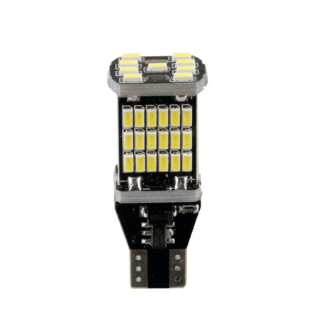 58389-S-02.jpg 12/18V LED SERIES - 45 LED SMD - (T15) - W2,1X9,5D - 2 PZ  - SCATOLA - BIANCO - DOPPIA POLARITÀ