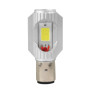58398-S-01.jpg 9/32V MEGA-LED 2 - 2 SMD X 12 CHIP - (S2) - BA20D - 1 PZ  - SCATOLA - BIANCO - DOPPIA POLARITÀ - RESISTENZA INCOR