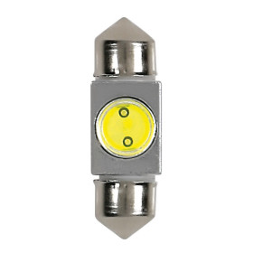 L050.jpg 12V LED SERIES - 1 SMD X 2 CHIPS - 10X31 MM - SV8,5-8 - 1 PZ  - SCATOLA - BIANCO