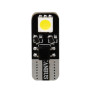 L037.jpg 12V HYPER-LED 6 - 2 SMD X 3 CHIPS - (T10) - BIFOCUS - W2,1X9,5D - 2 PZ  - SCATOLA - BIANCO - DOPPIA POLARITÀ - RESISTEN