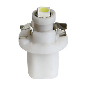 B8v5d.jpg 12V HYPER-LED 2 - 1 SMD X 2 CHIPS - B8,5D - 2 PZ  - SCATOLA - BIANCO