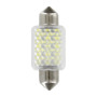 L134.jpg 12V LED SERIES - 27 SMD X 1 CHIPS - 15X35 MM - SV8,5-8 - 1 PZ  - D/BLISTER - BIANCO - DOPPIA POLARITÀ
