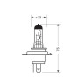 58601-S-01.jpg 12V LAMPADA ALOGENA XENON TOP +120% LUCE - H4 - 60/55W - P43T - 2 PZ  - SCATOLA