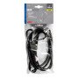 60179-C-01.jpg SNAP-HOOK, COPPIA CORDE ELASTICHE CON MOSCHETTONI IN ALLUMINIO
