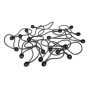 60180-S-01.jpg BUNGEE BALL, SET 20 CORDE ELASTICHE - 20 CM - Ø 6 MM
