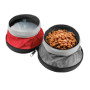 60470-A-02.jpg PET BOWL, DOPPIA CIOTOLA DA VIAGGIO PER ANIMALI - 1100+1400 ML