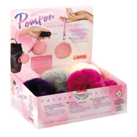 Pompon, portachiavi in vera pelliccia lapin - sfus 65003D-C-01.jpg Pompon, portachiavi in vera pelliccia lapin - sfus