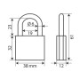 65421-D-01.jpg Lucchetto ottone 40mm arco standard