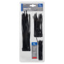 70024-C-01.jpg FASCETTE IN NYLON PER CAVI, SET 75 PZ