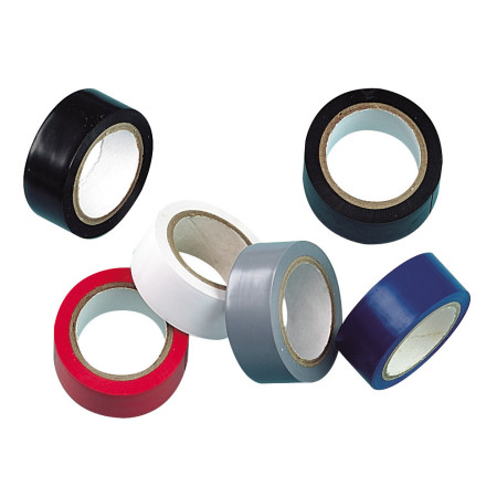 70028-C-01.jpg NASTRI ISOLANTI ADESIVI IN PVC PLASTIFICATO, SET 6 PZ