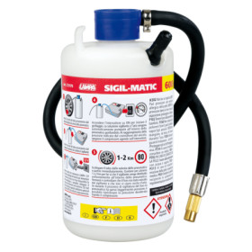 72175-C-01.jpg SIGIL-MATIC, KIT LIQUIDO SIGILLANTE PER PNEUMATICI, 600 ML