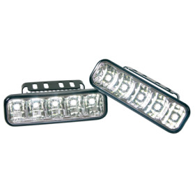 FARI A LED PER MARCIA DIURNA - DRL L-5 - 12/24V 72305-D-01.jpg FARI A LED PER MARCIA DIURNA - DRL L-5 - 12/24V